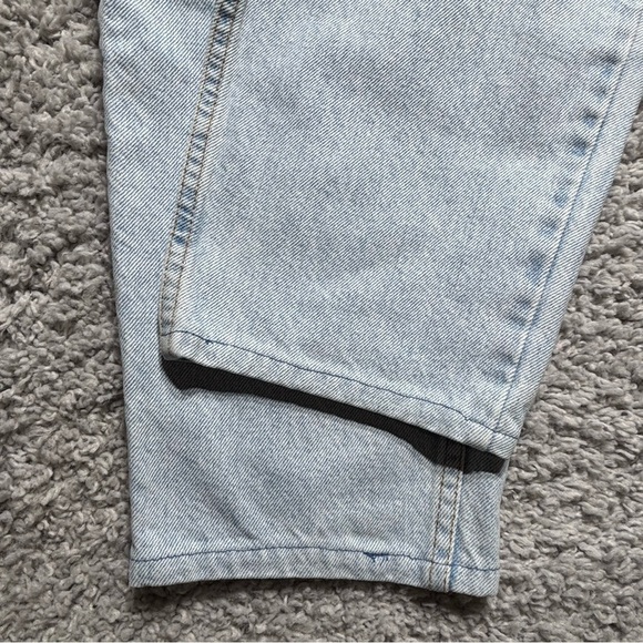 Levi's Jeans Womens 14 Vintage Relaxed Baggy 551 Black Bat Wing Denim Party - Picture 6 of 6